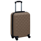 Harde koffer ABS 55x36x22 cm bruin