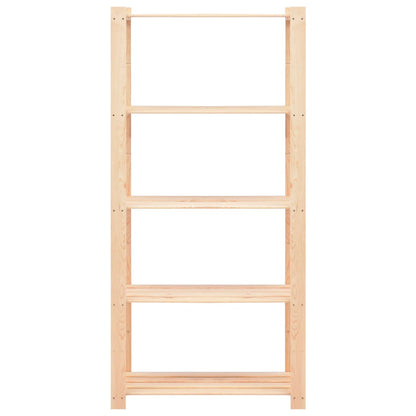 Opbergrekken -Laags St 80X38X70 Cm Grenenhout 20 Kg 5