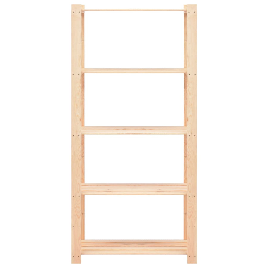Opbergrekken -Laags St 80X38X70 Cm Grenenhout 20 Kg 5