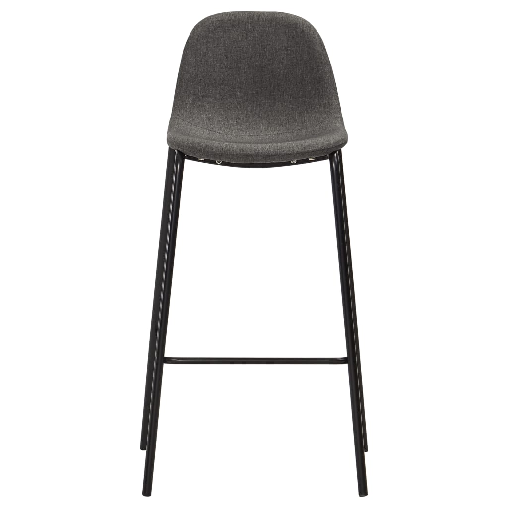 -Delige Barset Stof 5 Donkergrijs