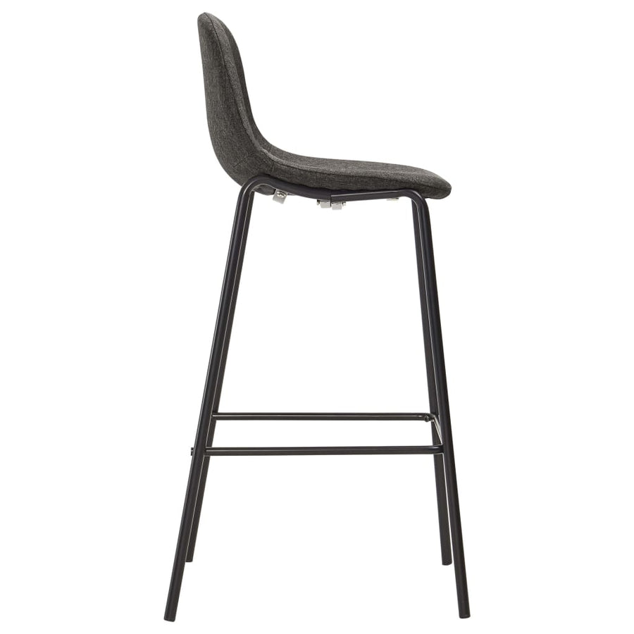 -Delige Barset Stof 5 Donkergrijs