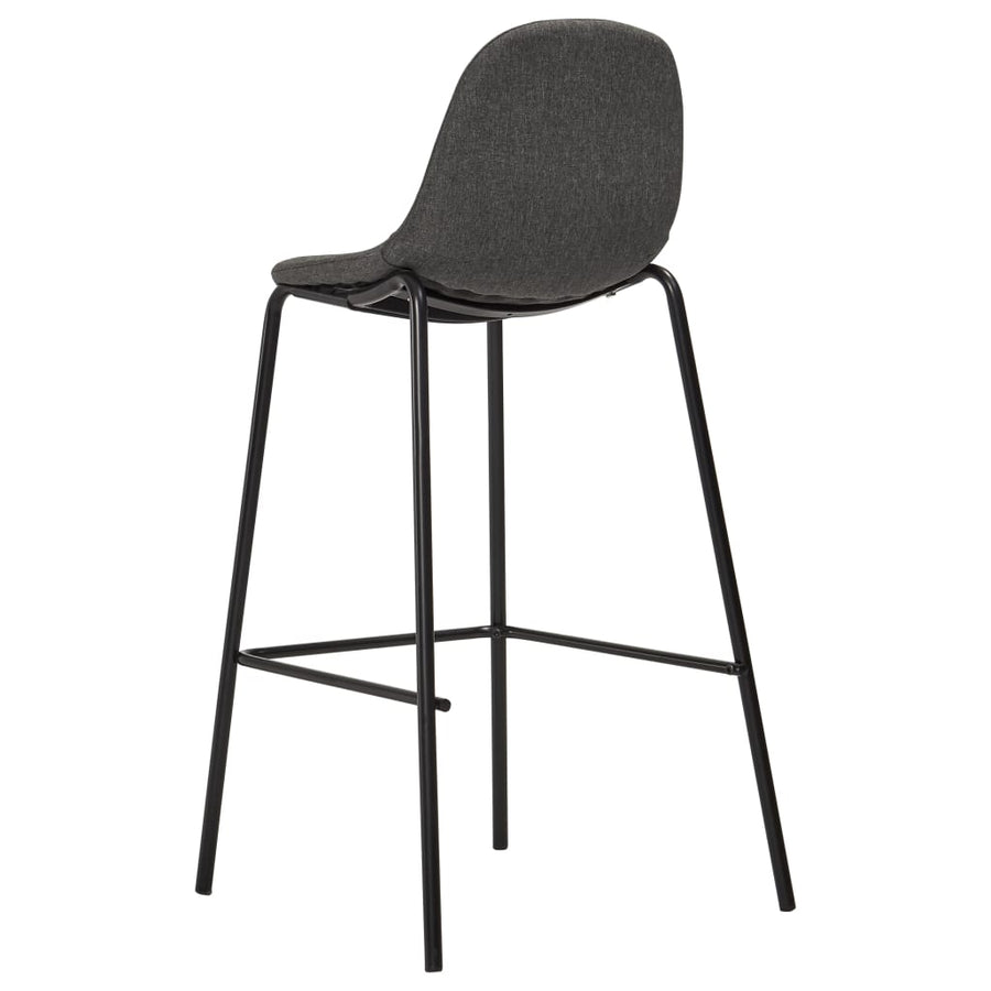 -Delige Barset Stof 5 Donkergrijs