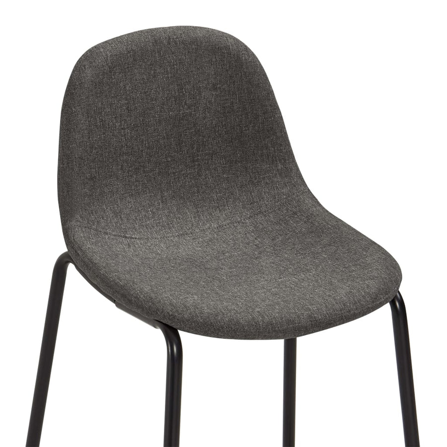 -Delige Barset Stof 5 Donkergrijs