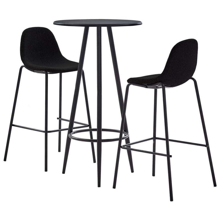 Barset Stof 3 Zwart