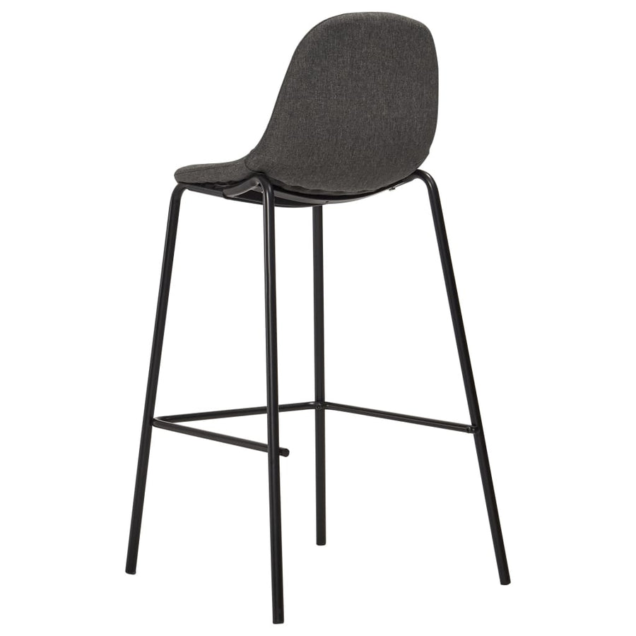-Delige Barset Stof 3 Donkergrijs