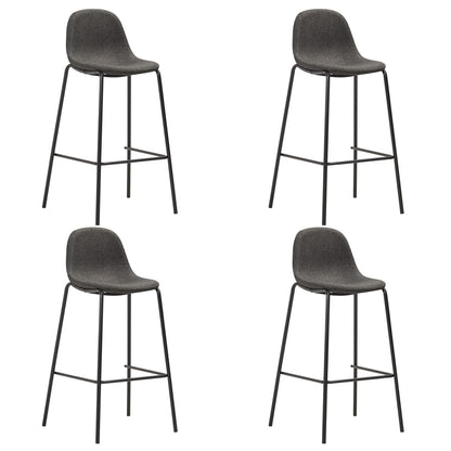 -Delige Barset Stof 5 Donkergrijs