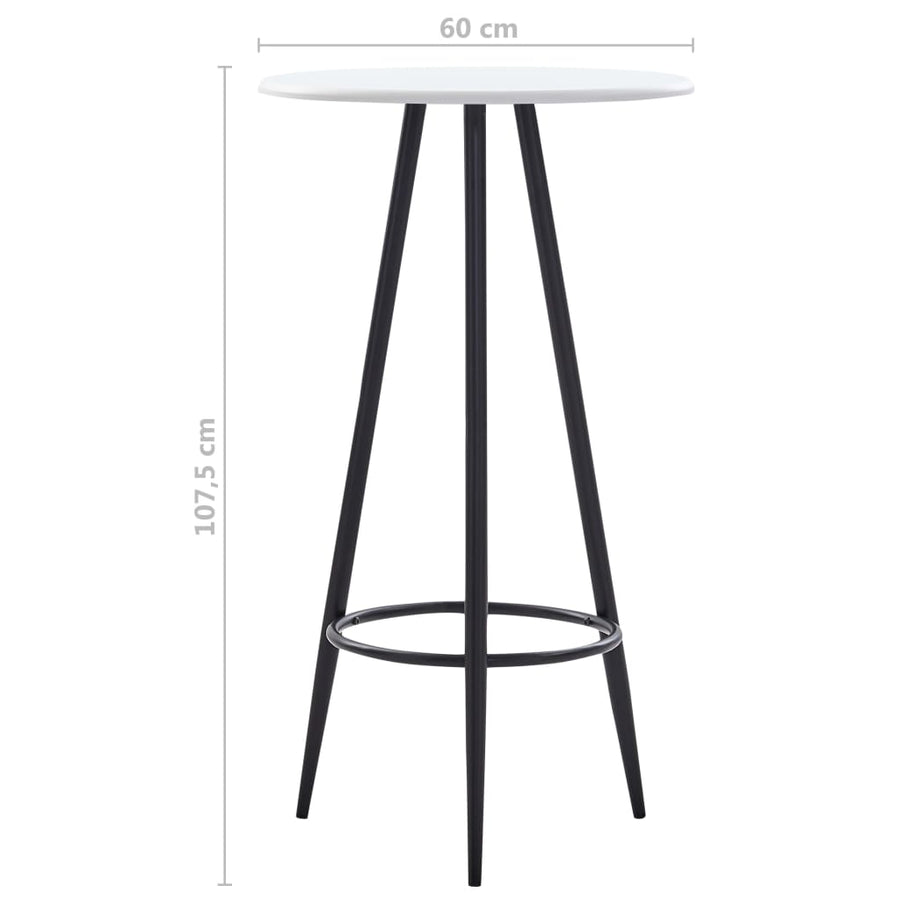 -Delige Barset Stof 5 Donkergrijs