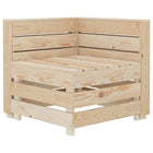 Tuinhoekbank Pallet Hout 1 Bruin