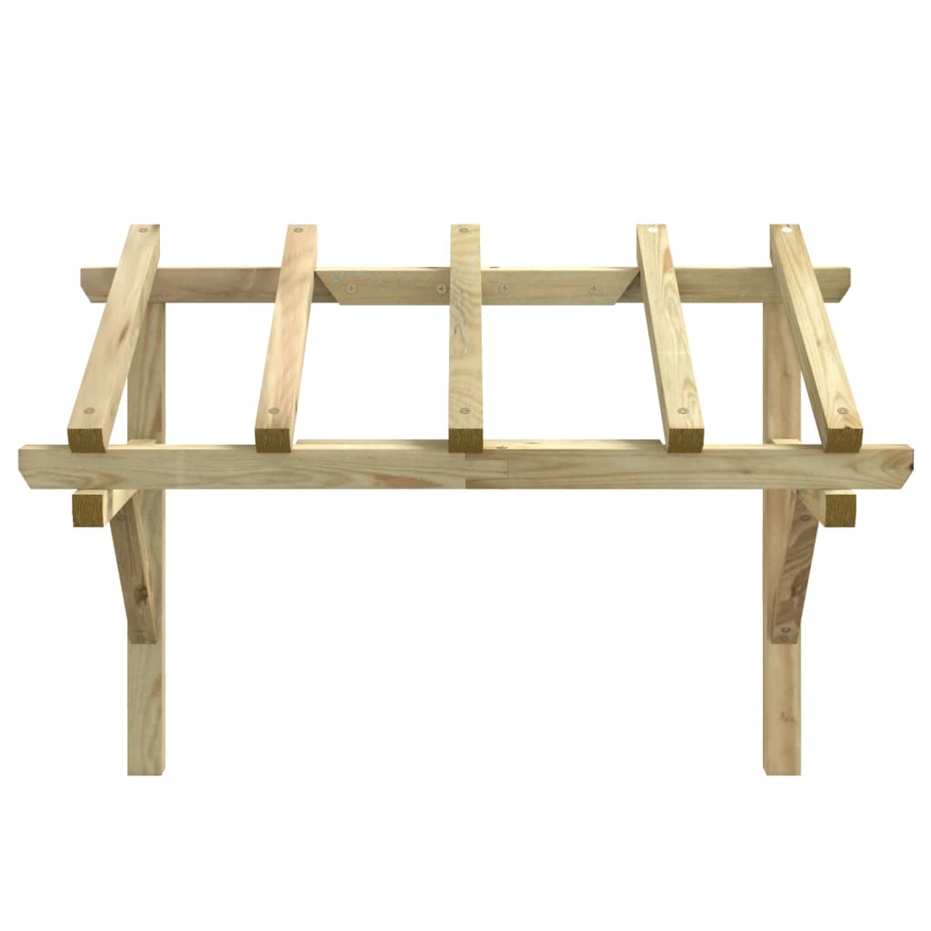 Deurluifel Massief Grenenhout 150 x 100 x 100 cm