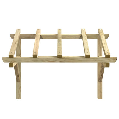 Deurluifel Massief Grenenhout 150 x 100 x 100 cm