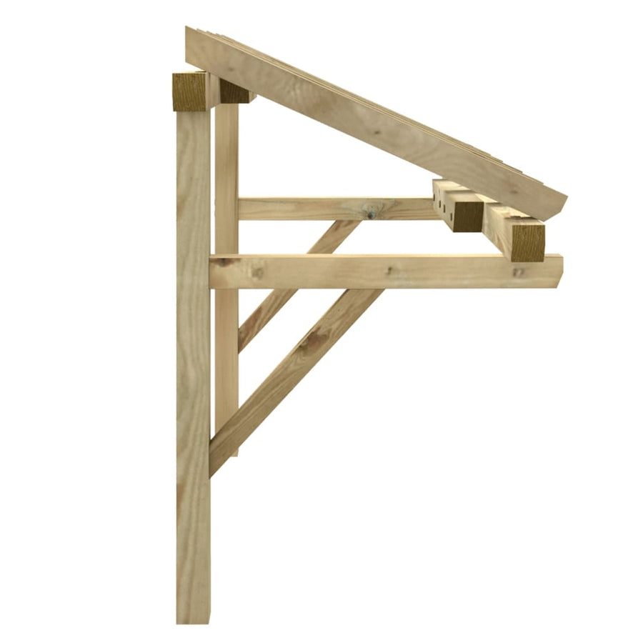Deurluifel Massief Grenenhout 150 x 100 x 100 cm