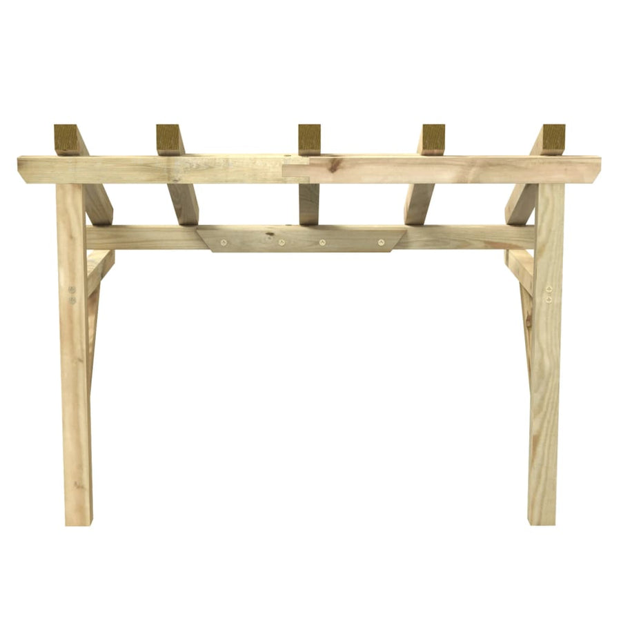 Deurluifel Massief Grenenhout 150 x 100 x 100 cm