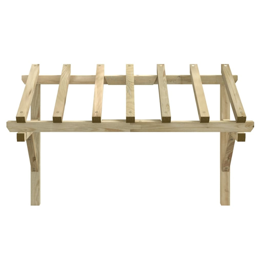 Deurluifel Massief Grenenhout 200 x 100 x 100 cm