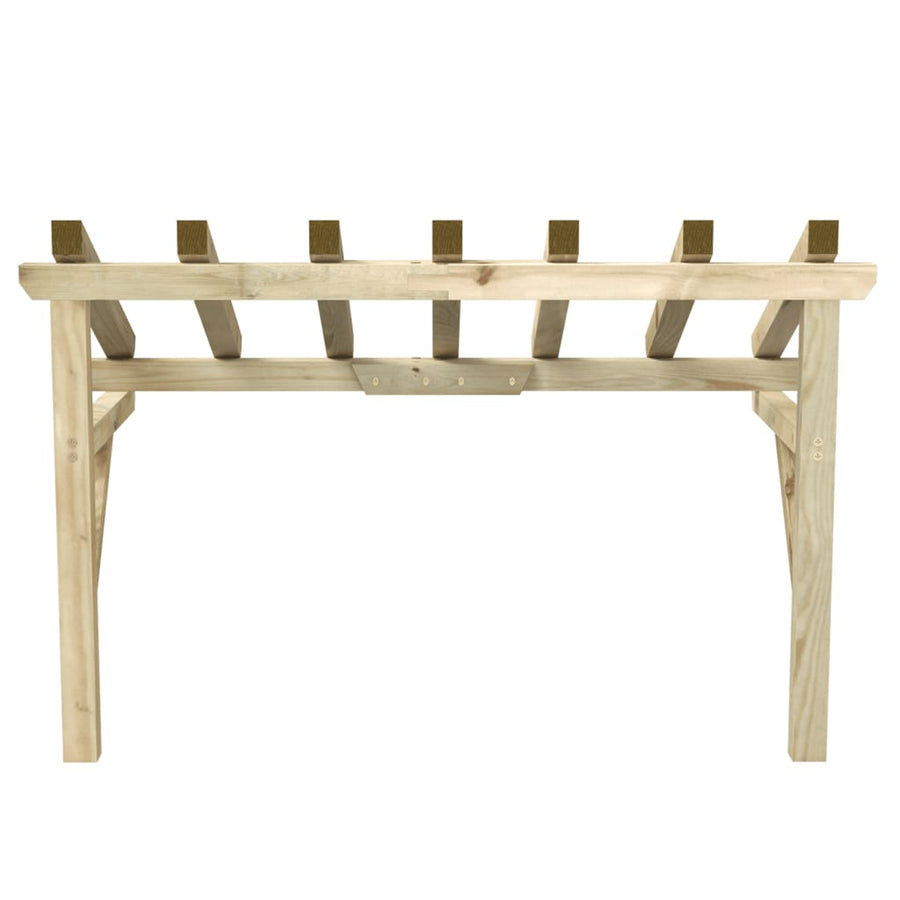 Deurluifel Massief Grenenhout 200 x 100 x 100 cm