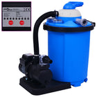 Zandfilterpomp 550W 50L met timer