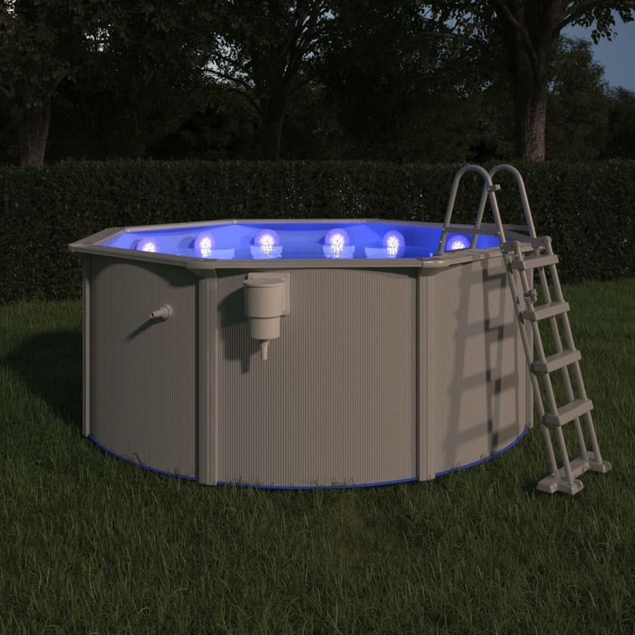 Zwembadlamp Dompelbaar Drijvend Led Met Afstandsbediening Wit
