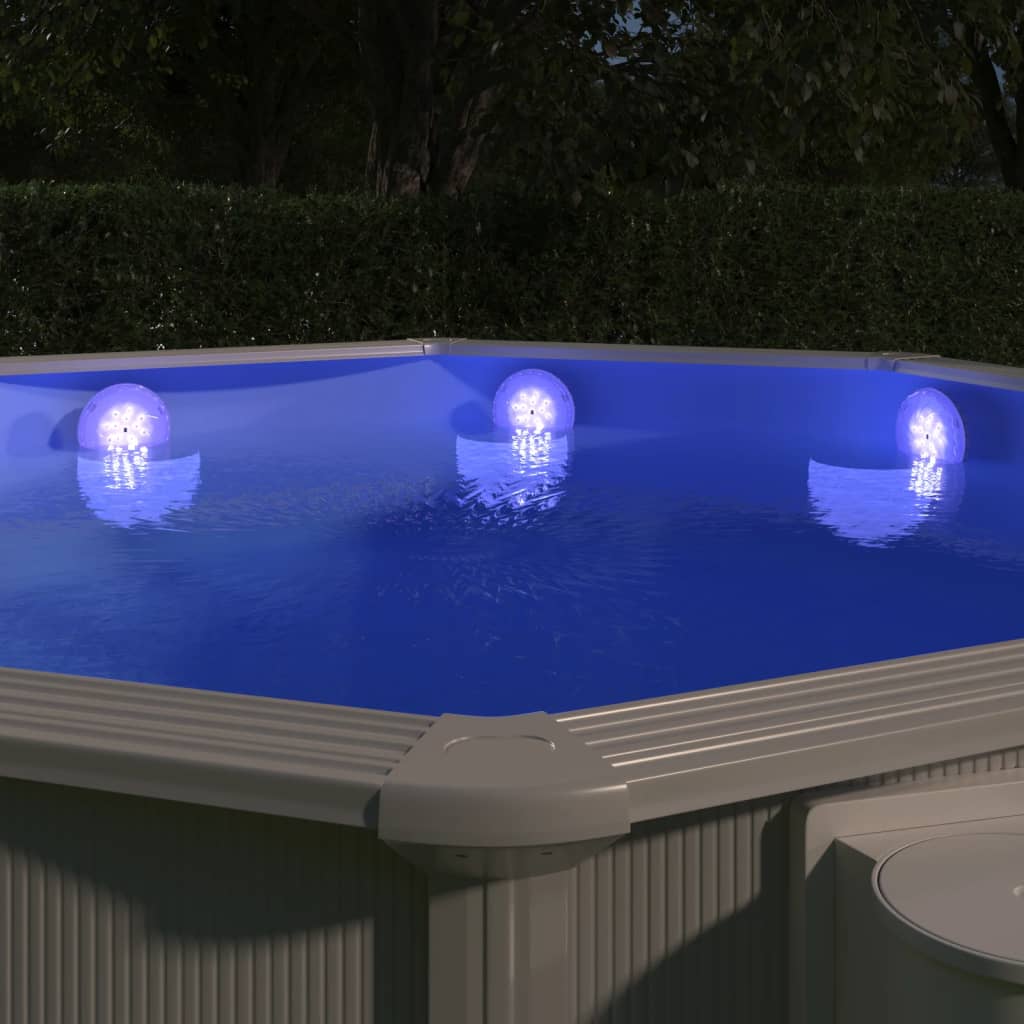 Zwembadlamp Dompelbaar Drijvend Led Met Afstandsbediening Wit