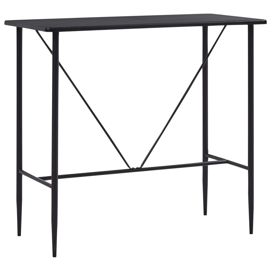 -Delige Barset Stof Donkergrijs