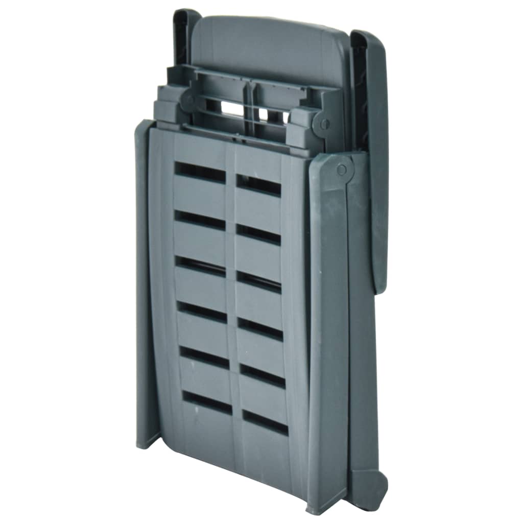 Ligbed Inklapbaar Kunststof Groen