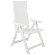 Tuinstoelen Verstelbaar Kunststof Wit