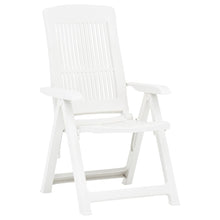 Tuinstoelen Verstelbaar Kunststof Wit