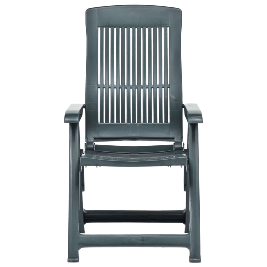 Tuinstoelen Verstelbaar Kunststof Groen
