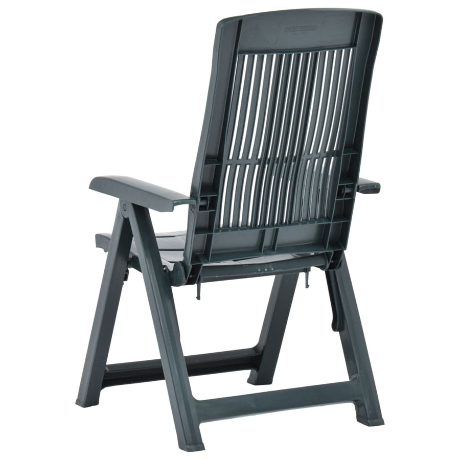 Tuinstoelen Verstelbaar Kunststof Groen