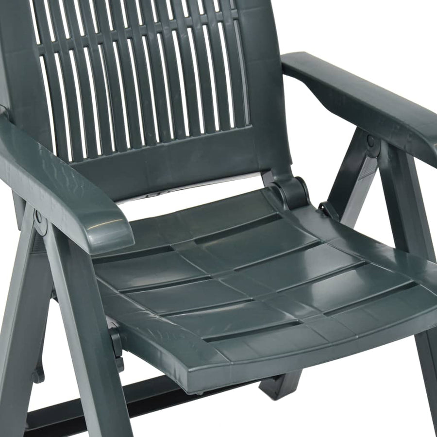 Tuinstoelen Verstelbaar Kunststof Groen