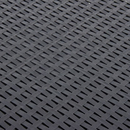 Bijzettafel 54X54X36,5 Cm Kunststof Antraciet