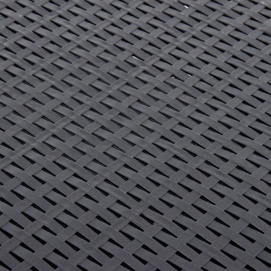 Bijzettafel 54X54X36,5 Cm Kunststof Antraciet