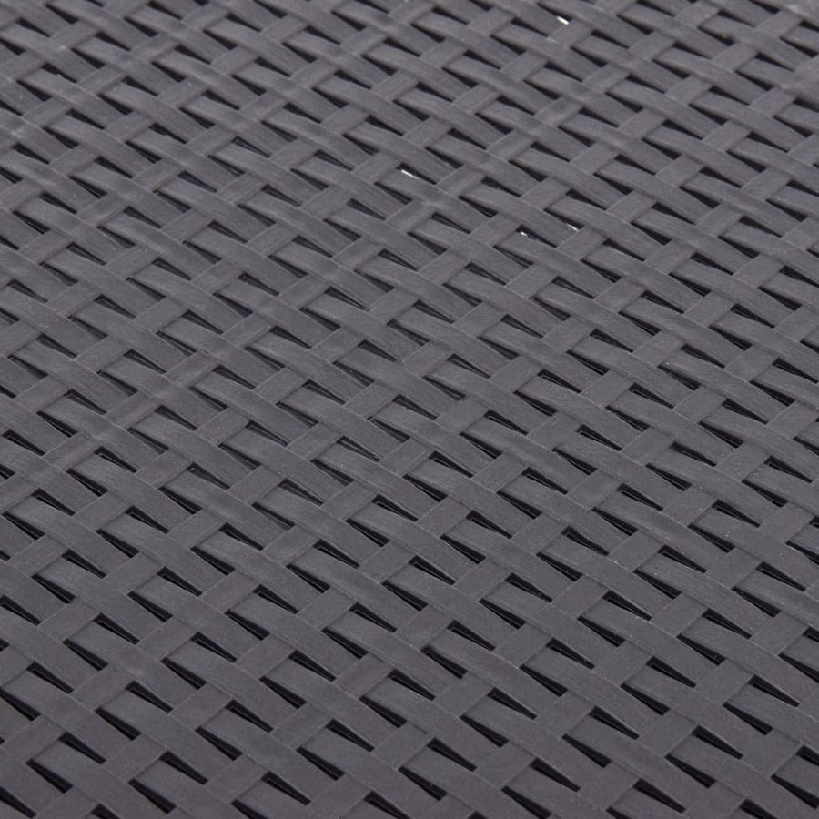 Bijzettafel 54X54X36,5 Cm Kunststof Mokka