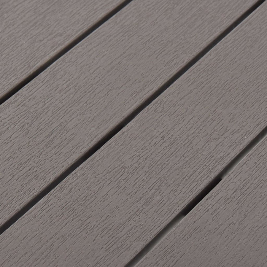 Tuintafel Met 2 Banken Kunststof Bruin