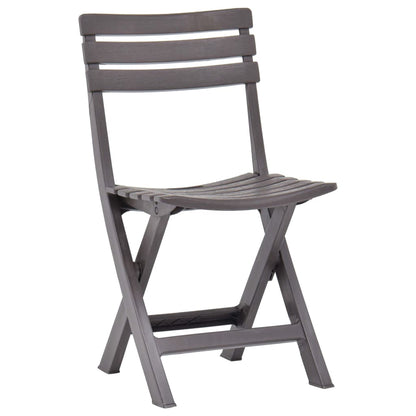 Tuinstoelen Inklapbaar Kunststof Mokka