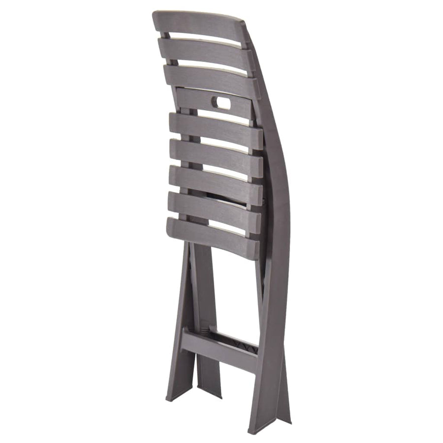 Tuinstoelen Inklapbaar Kunststof Mokka