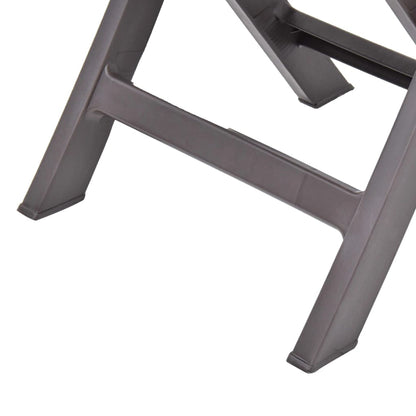 Tuinstoelen Inklapbaar Kunststof Mokka