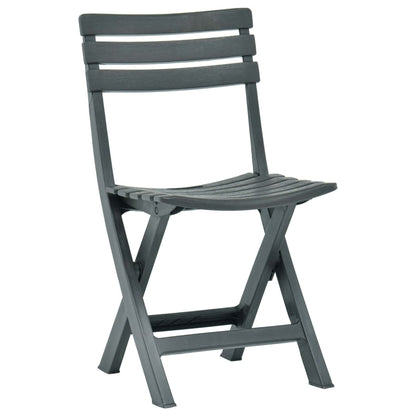 Tuinstoelen Inklapbaar Kunststof Groen