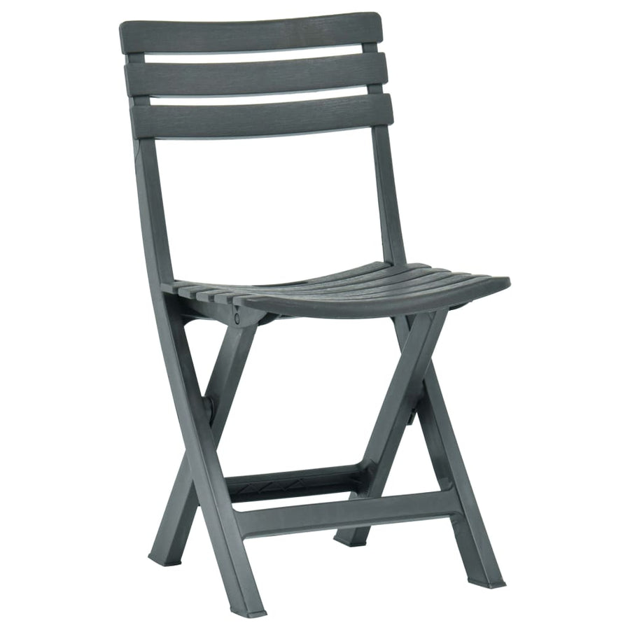 Tuinstoelen Inklapbaar Kunststof Groen