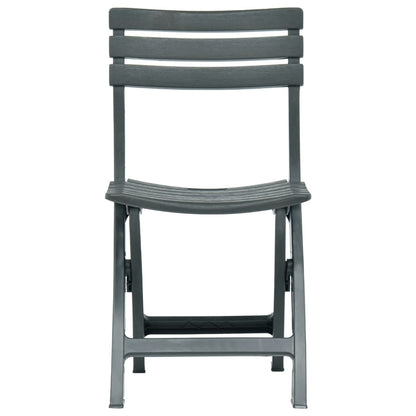 Tuinstoelen Inklapbaar Kunststof Groen