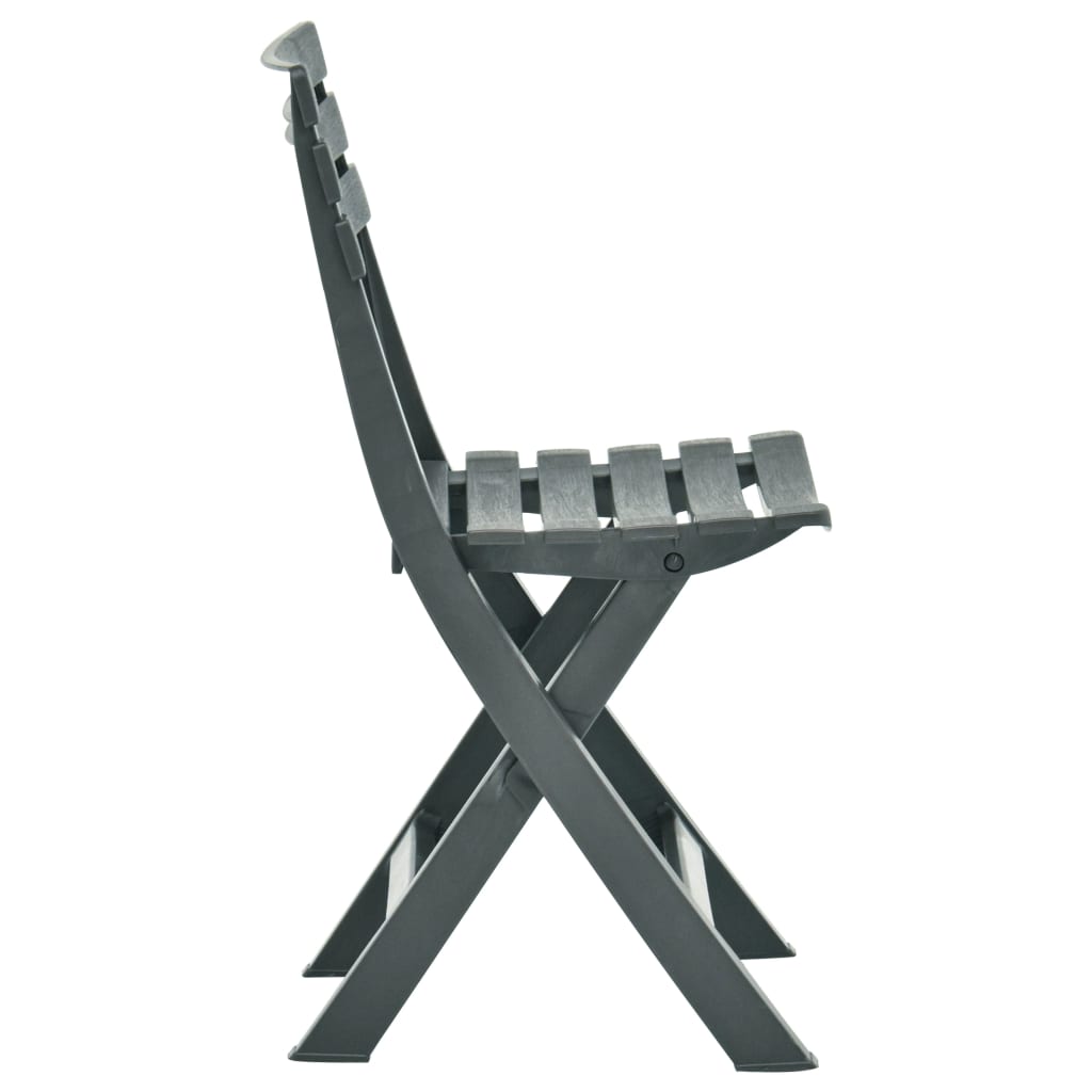 Tuinstoelen Inklapbaar Kunststof Groen