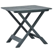 Tuintafel inklapbaar kunststof groen 79x72x70 cm