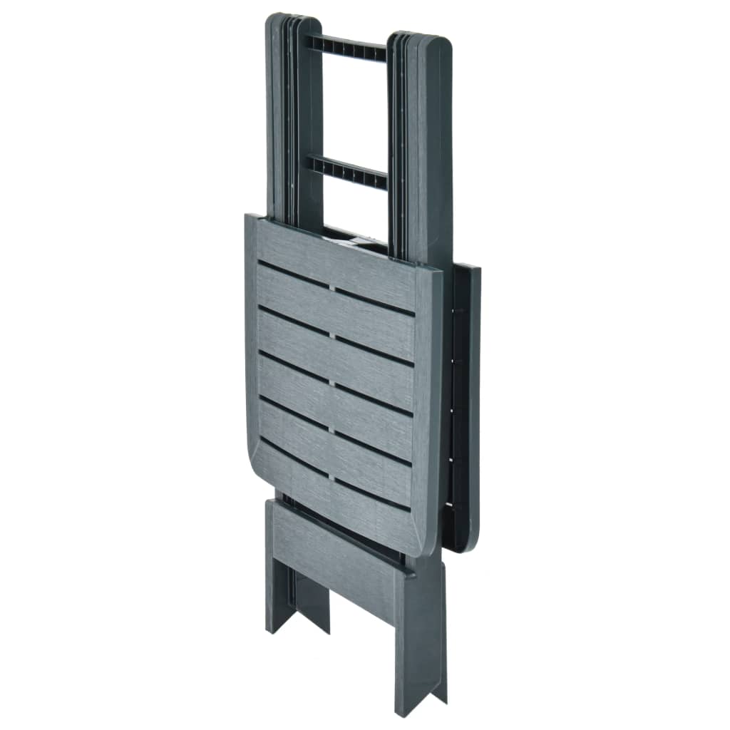 Tuintafel Inklapbaar 79X72X70 Cm Kunststof Groen
