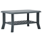 Coffee table 90x60x46 cm plastic green