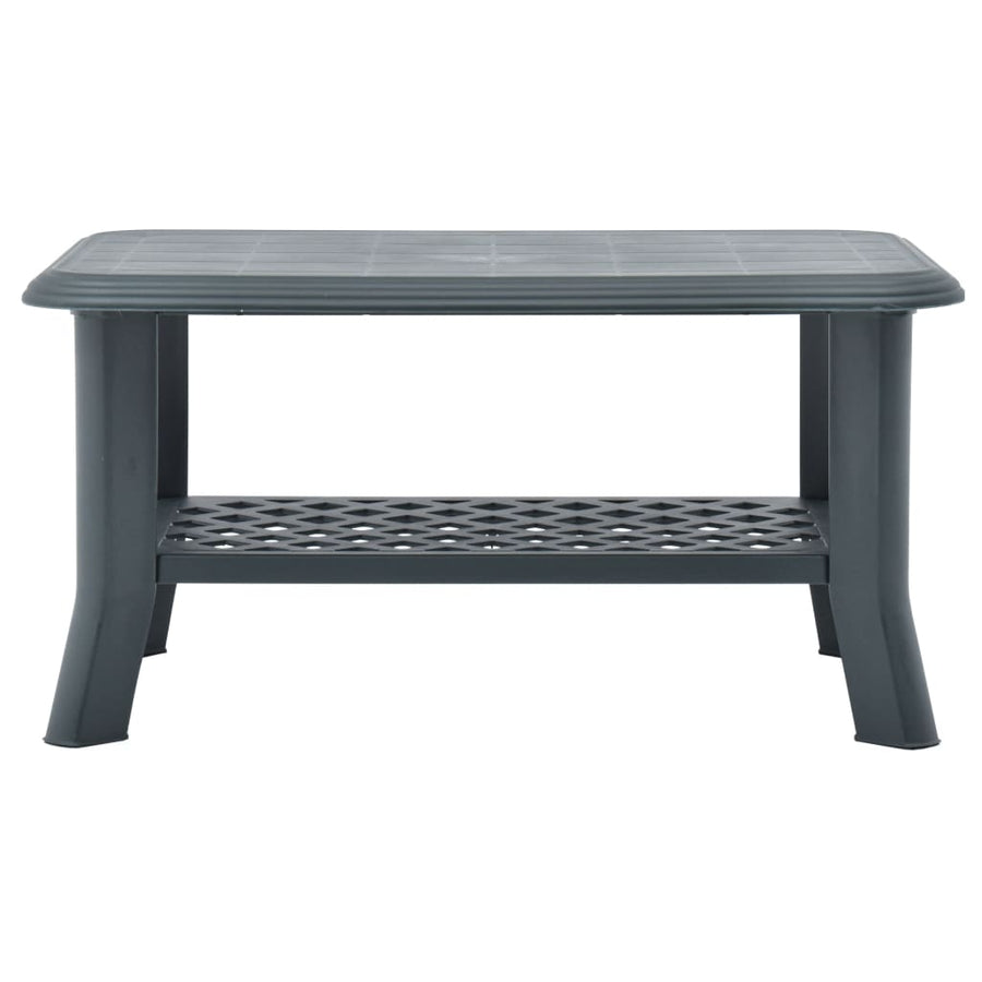 Salontafel 90X60X46 Cm Kunststof Groen