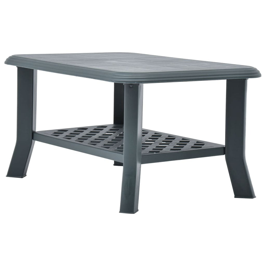 Salontafel 90X60X46 Cm Kunststof Groen