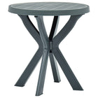 Bistro table Ø70 cm plastic green