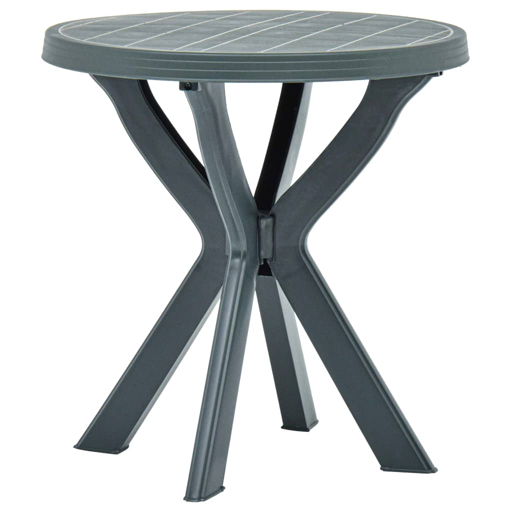Bistrotafel Ø70 Cm Kunststof Groen