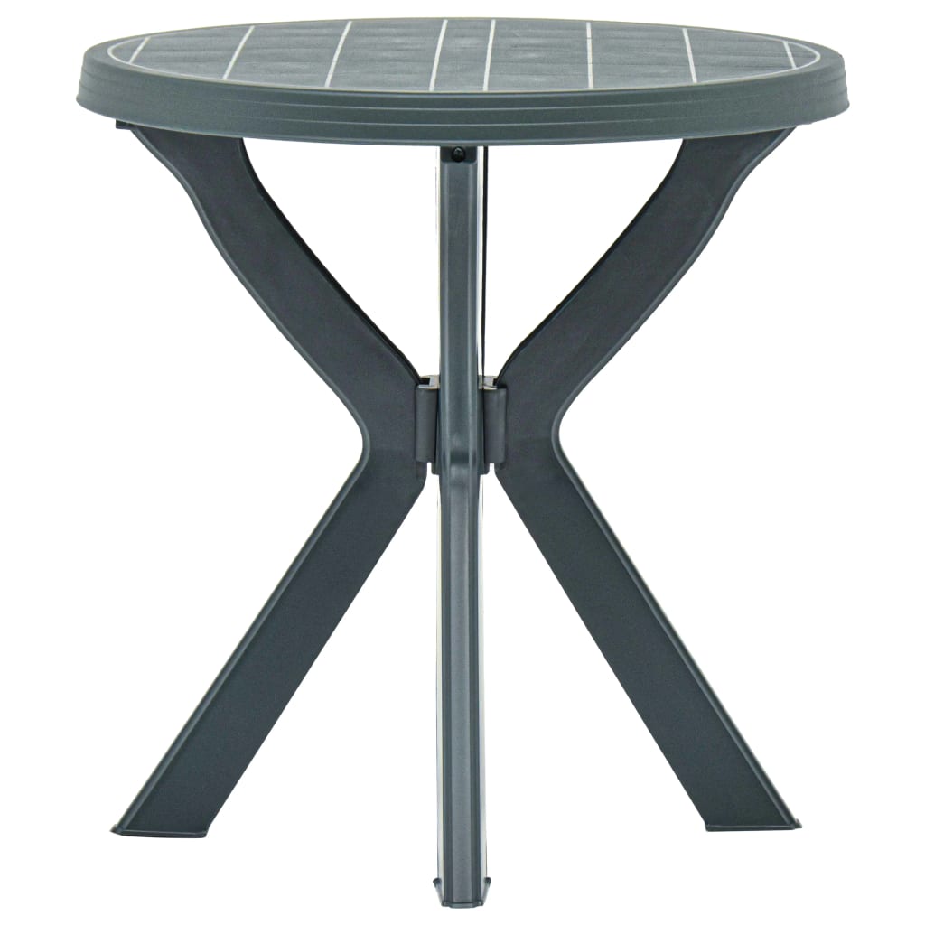 Bistrotafel Ø70 Cm Kunststof Groen