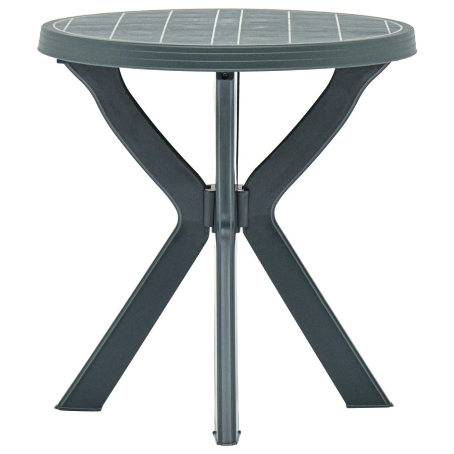 Bistrotafel Ø70 Cm Kunststof Groen
