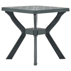 Bistro table 70x70x72 cm plastic green