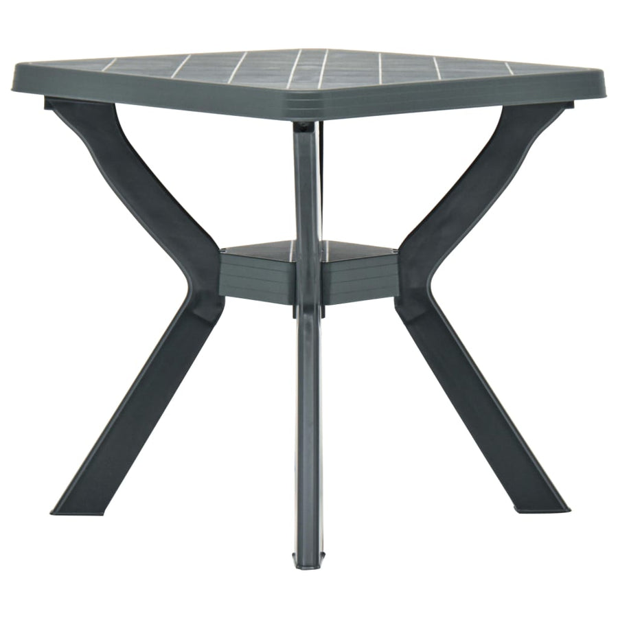 Bistrotafel 70X70X72 Cm Kunststof Groen